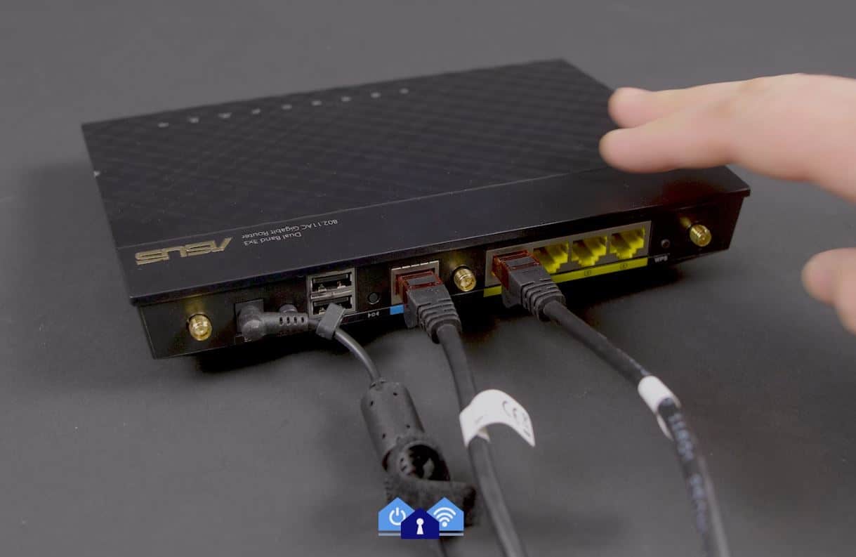 Installatie Asus router